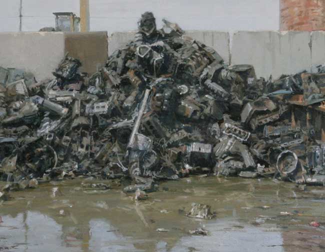 Michael Kareken Scrap Engines - detail