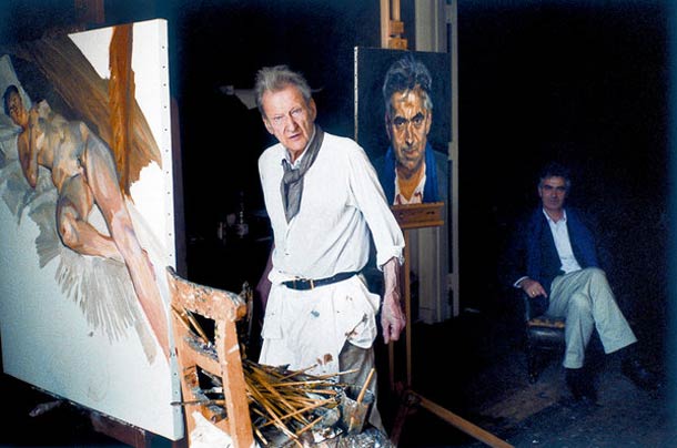 Lucian Freud with Martin Gayford